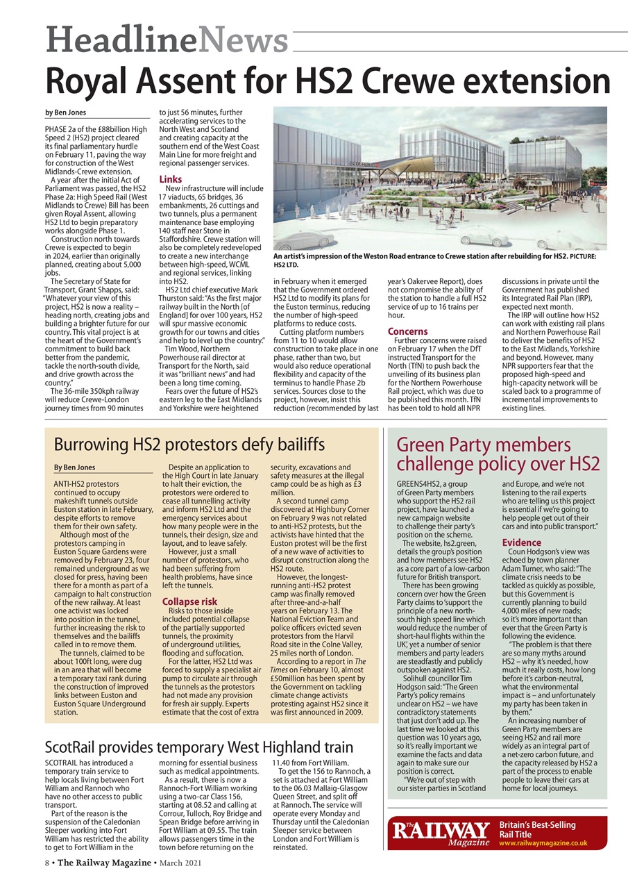 Railway Magazine Preview Pages