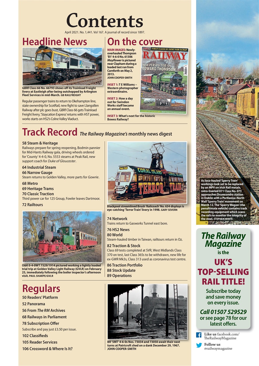 Railway Magazine Preview Pages