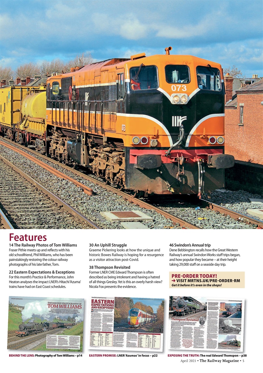 Railway Magazine Preview Pages