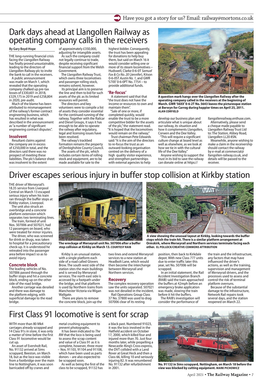 Railway Magazine Preview Pages