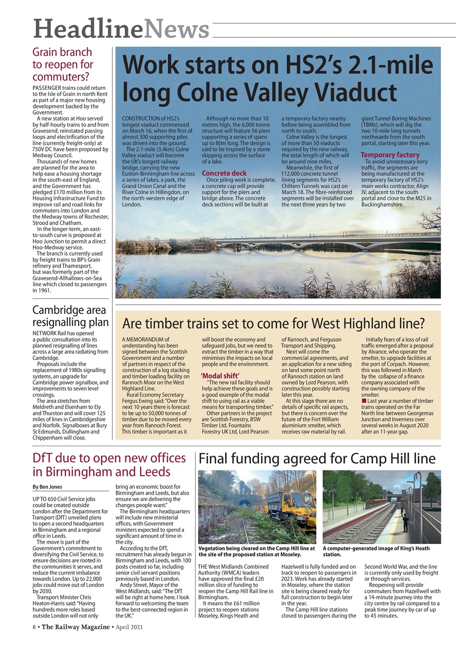 Railway Magazine Preview Pages