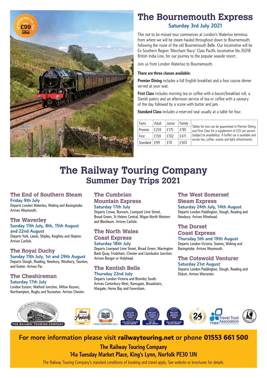 Railway Magazine Preview Pages