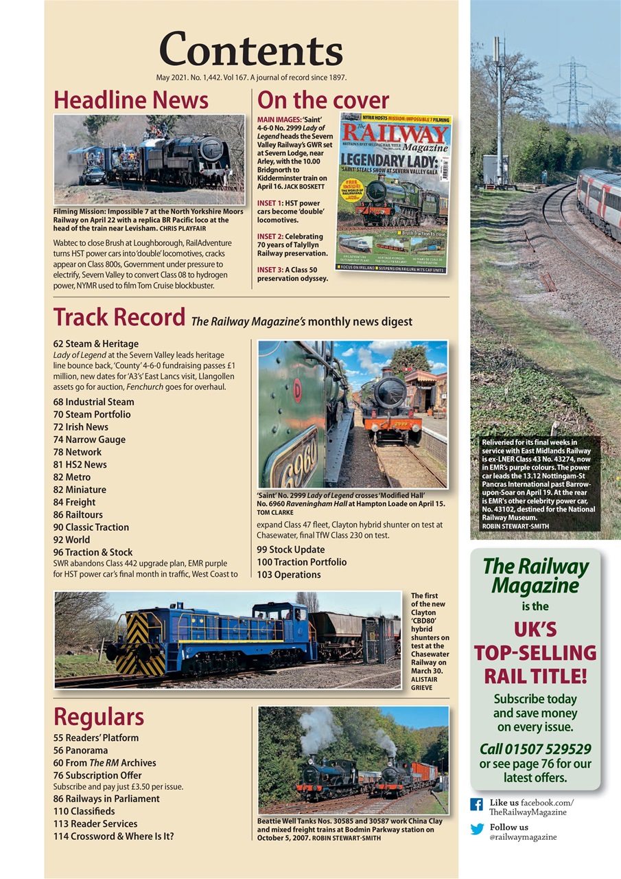 Railway Magazine Preview Pages