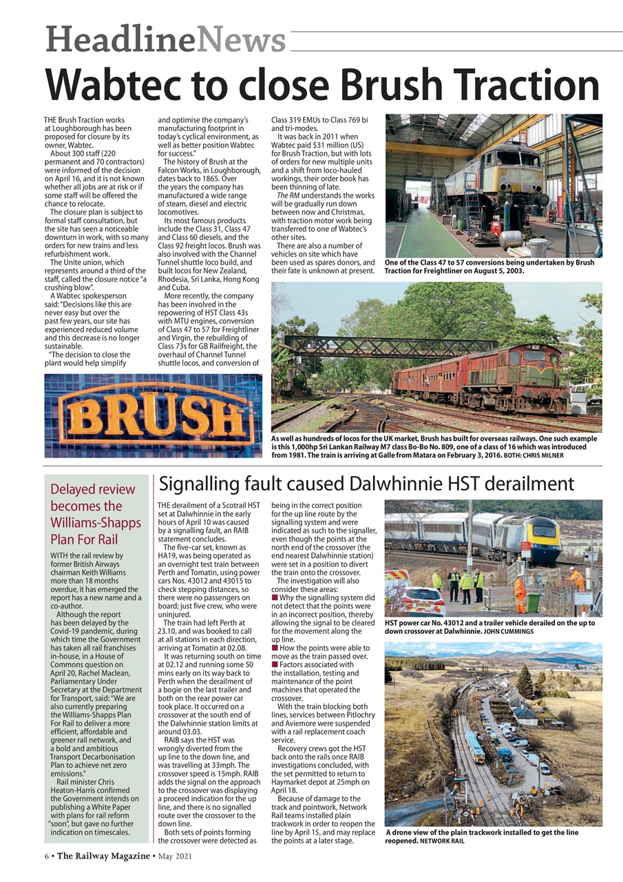 Railway Magazine Preview Pages