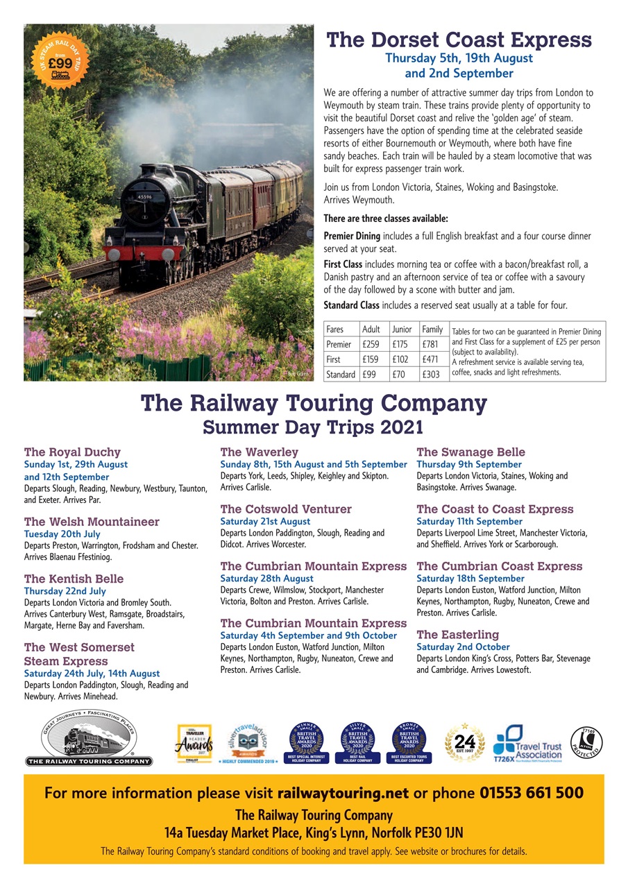Railway Magazine Preview Pages