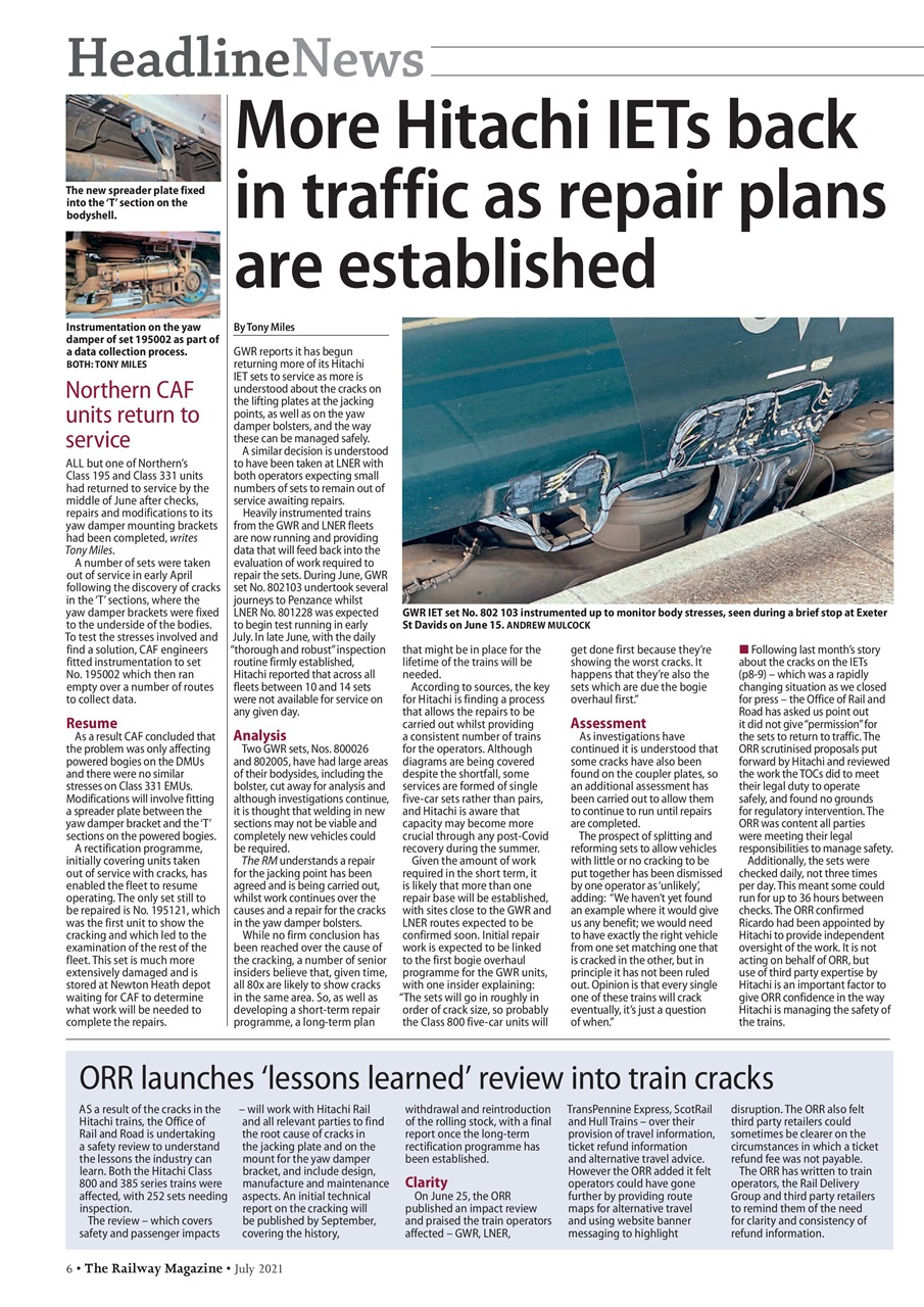 Railway Magazine Preview Pages