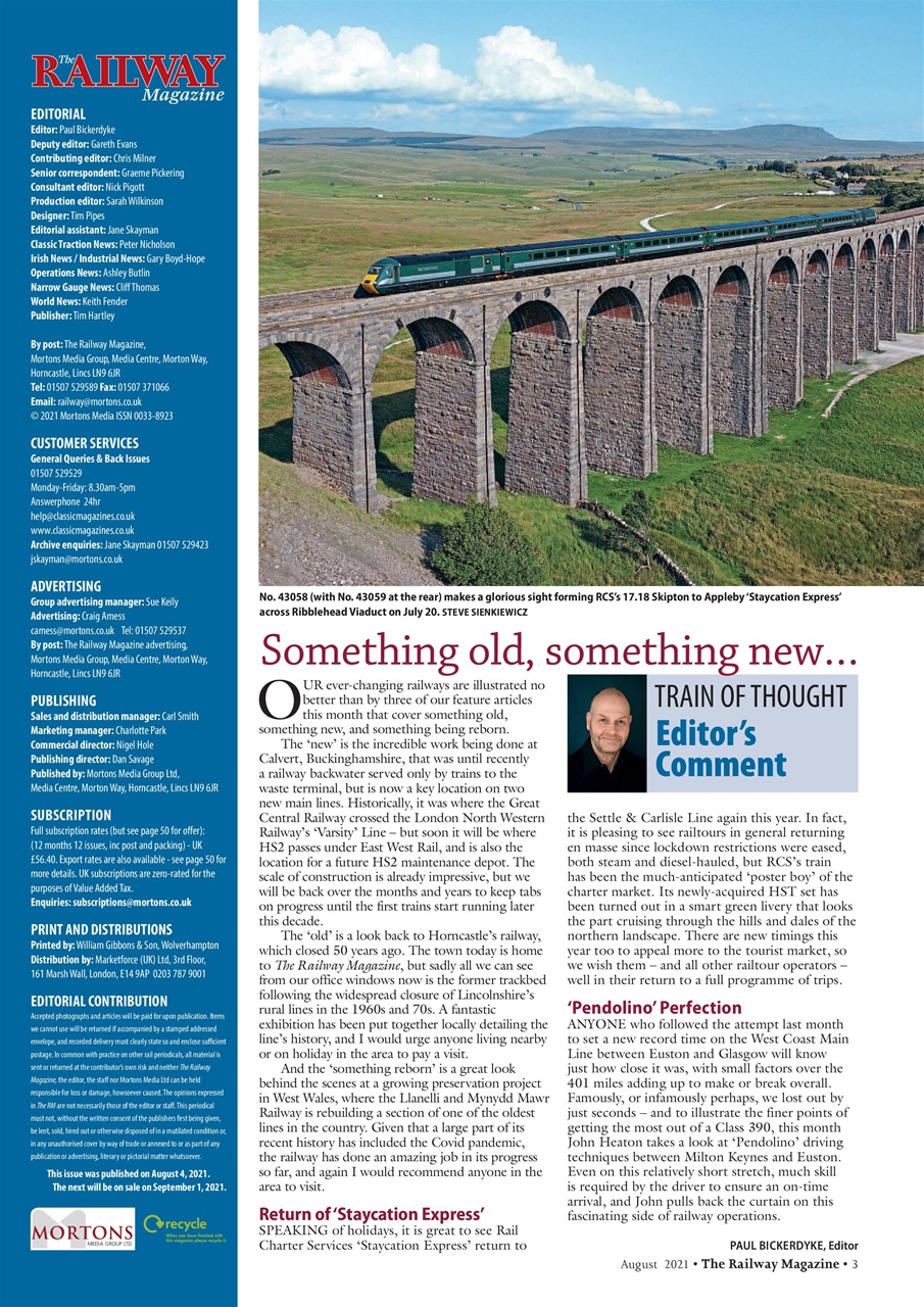 Railway Magazine Preview Pages