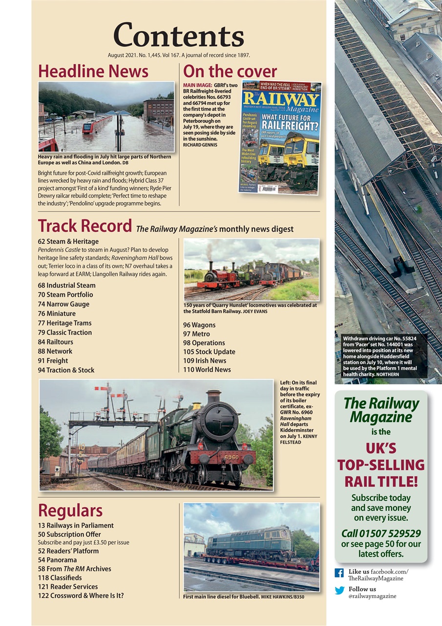 Railway Magazine Preview Pages
