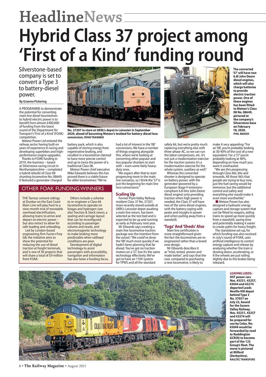 Railway Magazine Preview Pages