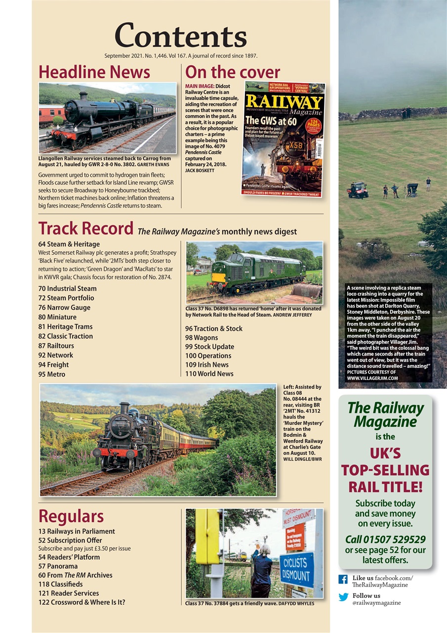 Railway Magazine Preview Pages