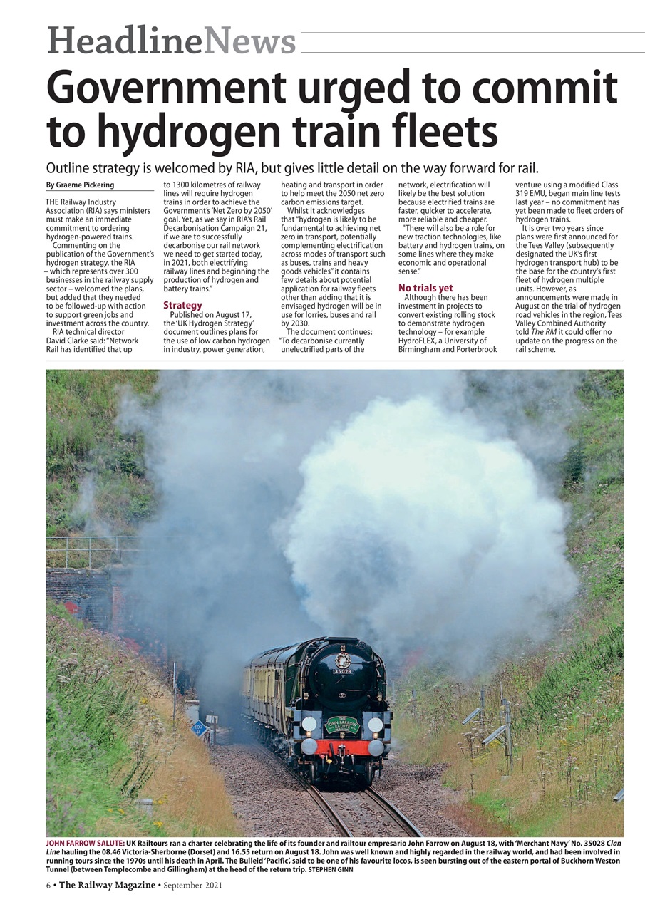 Railway Magazine Preview Pages