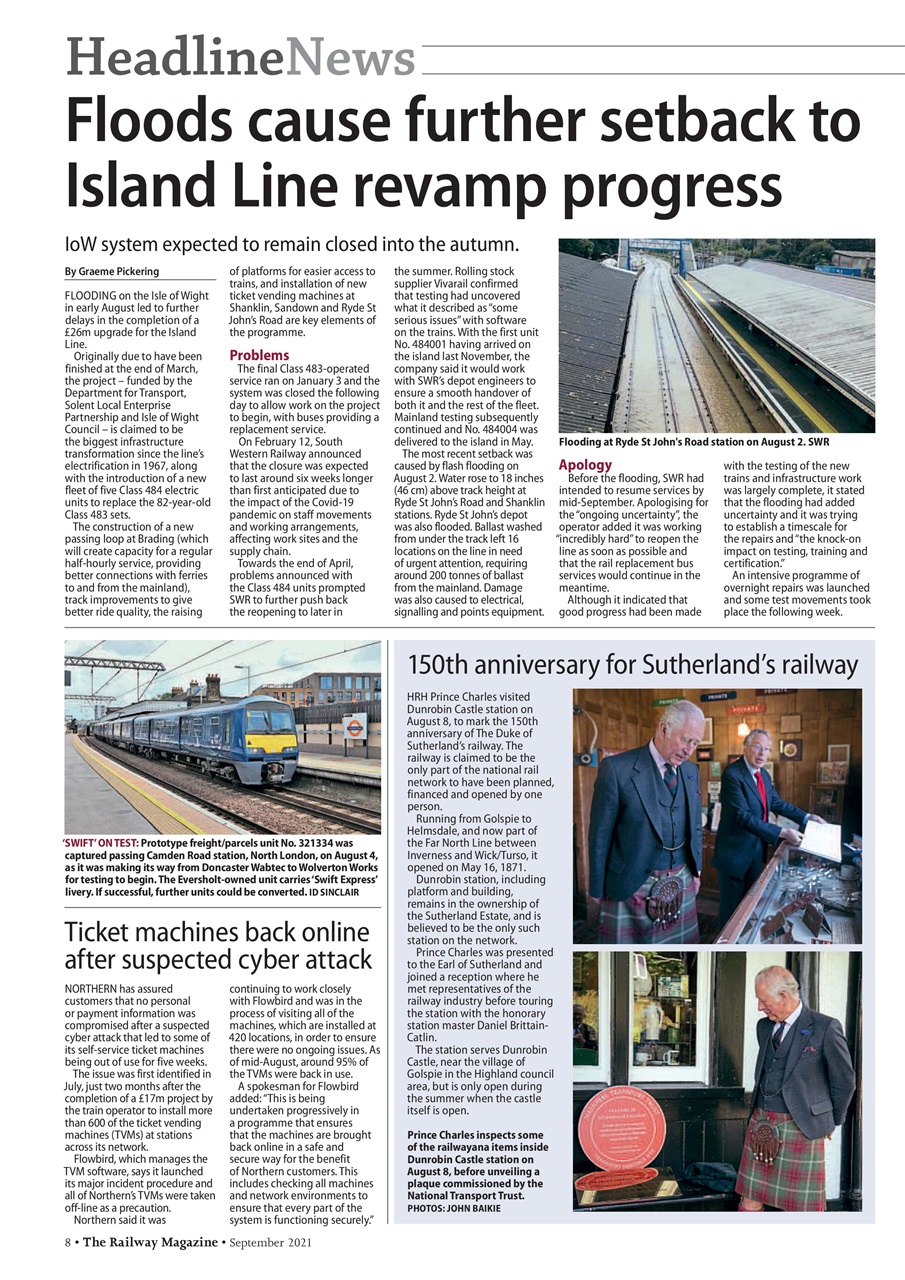 Railway Magazine Preview Pages