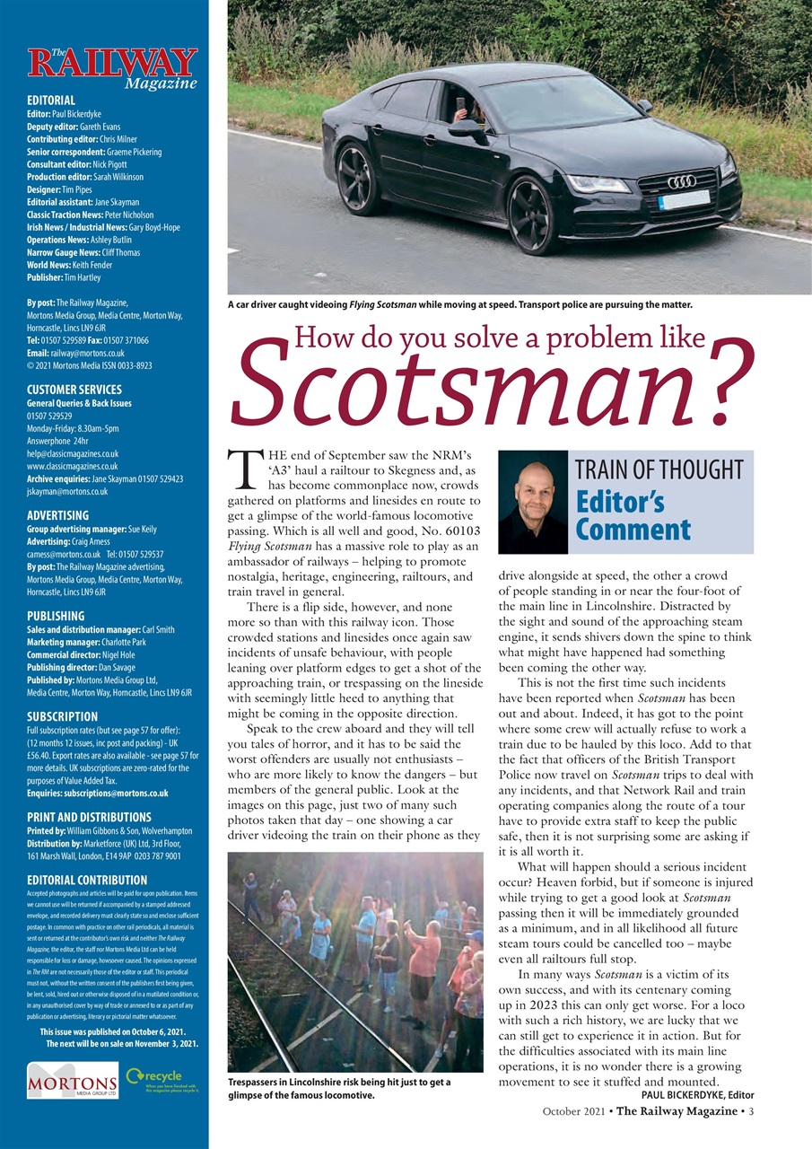 Railway Magazine Preview Pages