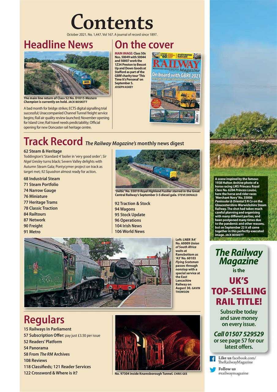 Railway Magazine Preview Pages