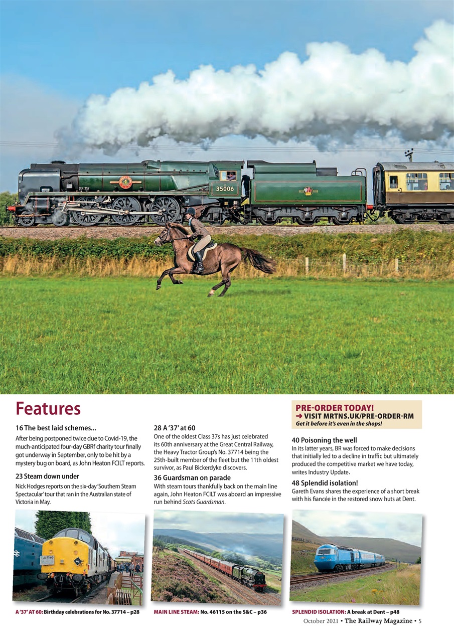 Railway Magazine Preview Pages