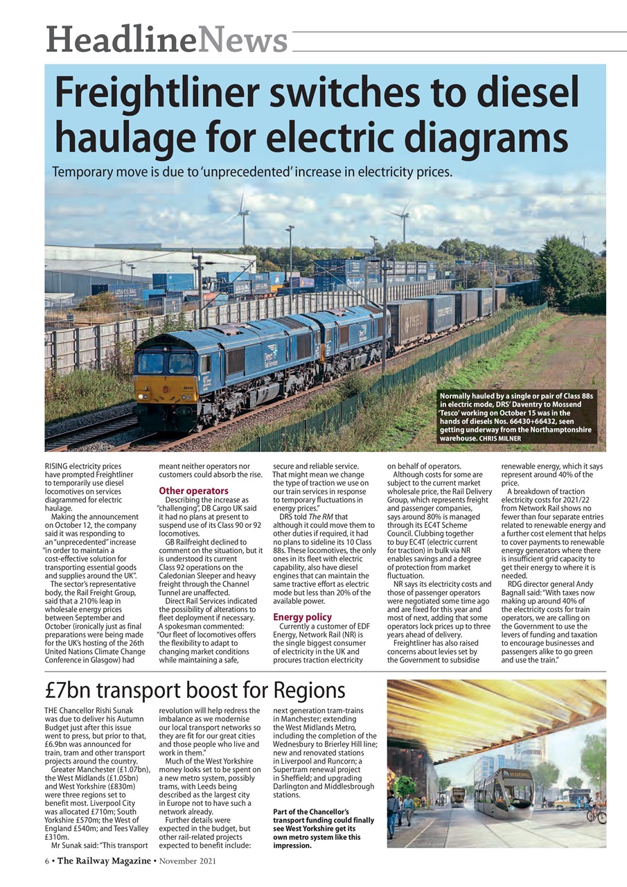 Railway Magazine Preview Pages