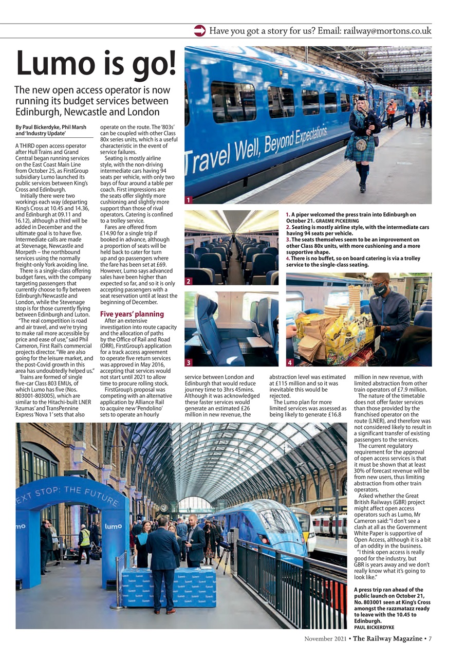 Railway Magazine Preview Pages