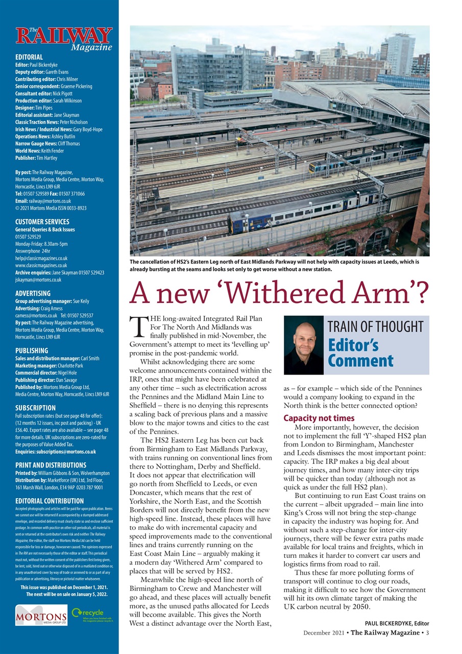 Railway Magazine Preview Pages