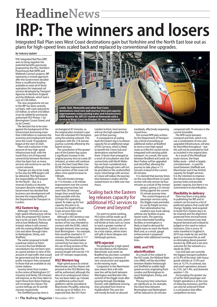 Railway Magazine Preview Pages