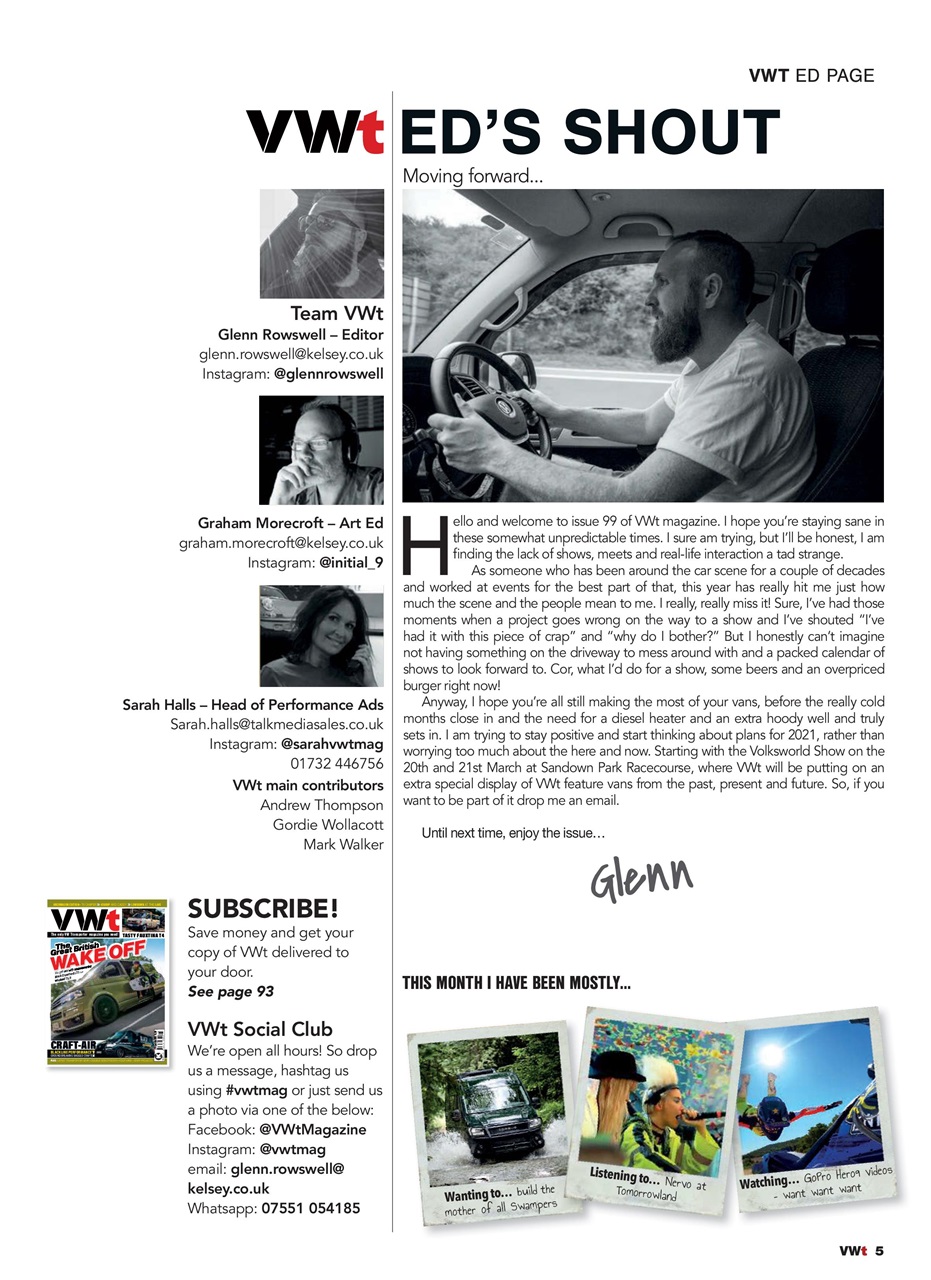 VWt Magazine Preview Pages