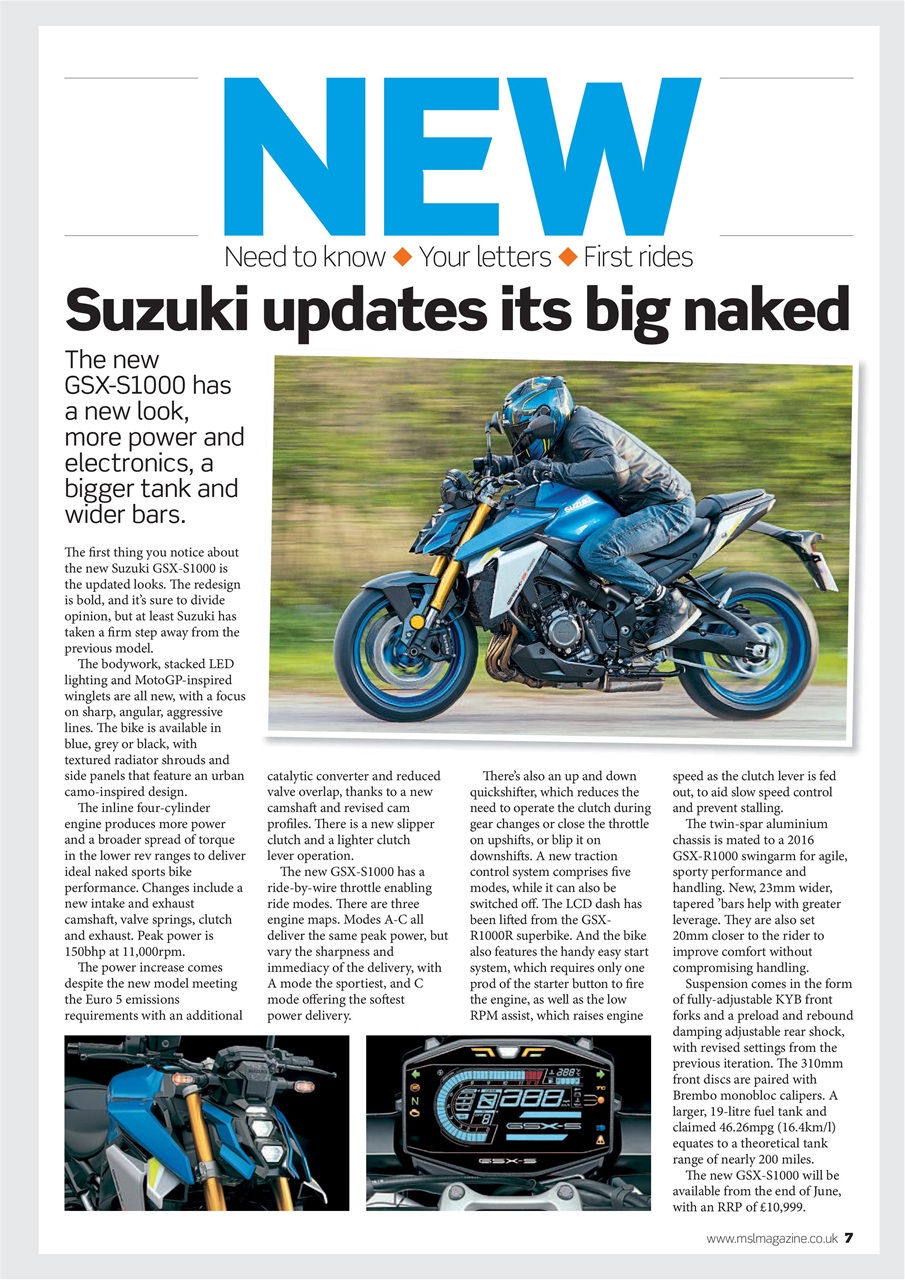 Motorcycle Sport & Leisure Preview Pages