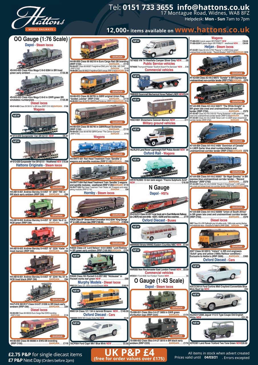 Heritage Railway Preview Pages