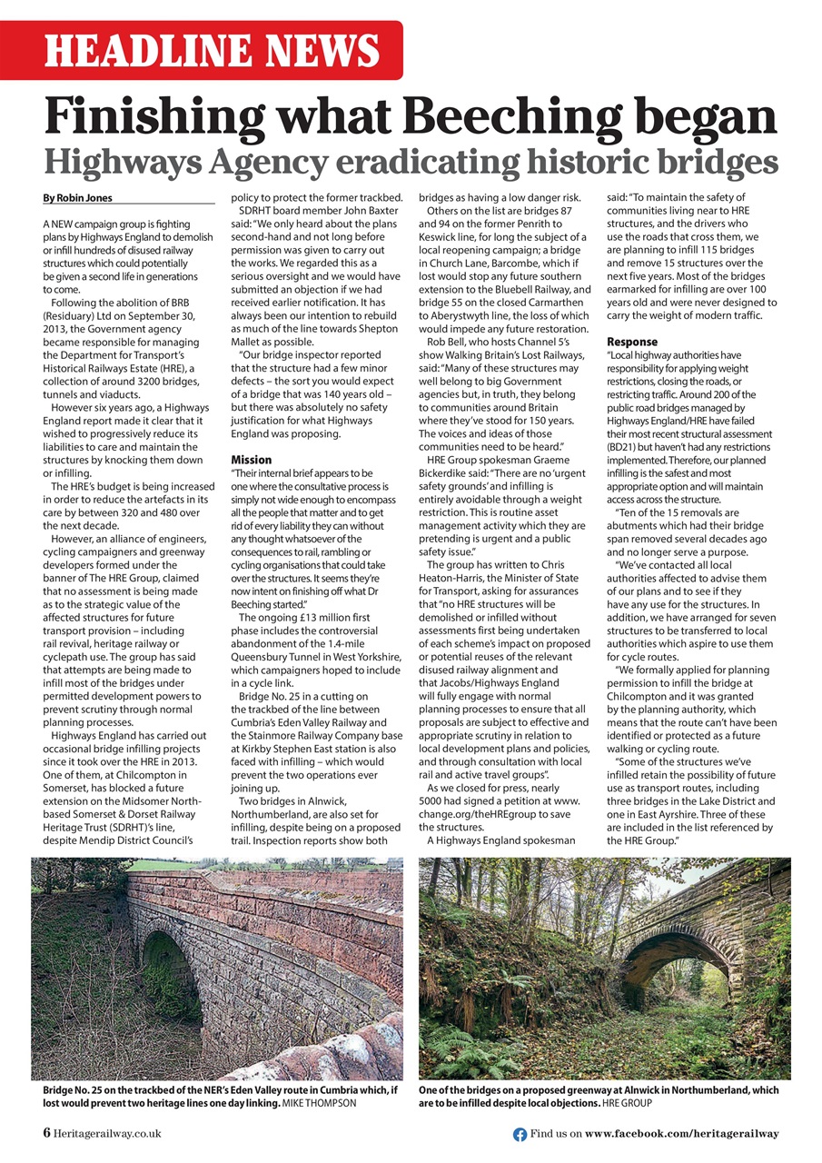 Heritage Railway Preview Pages