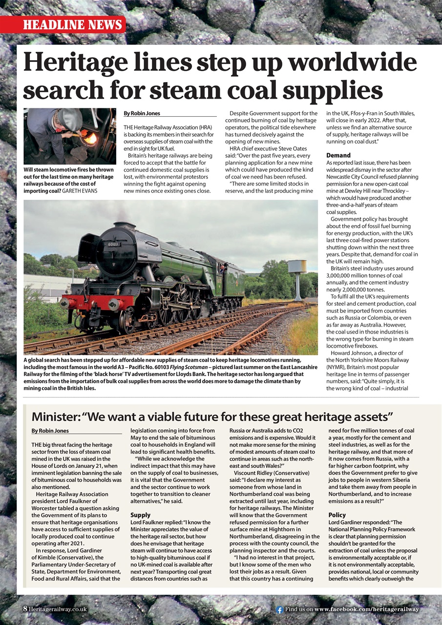 Heritage Railway Preview Pages