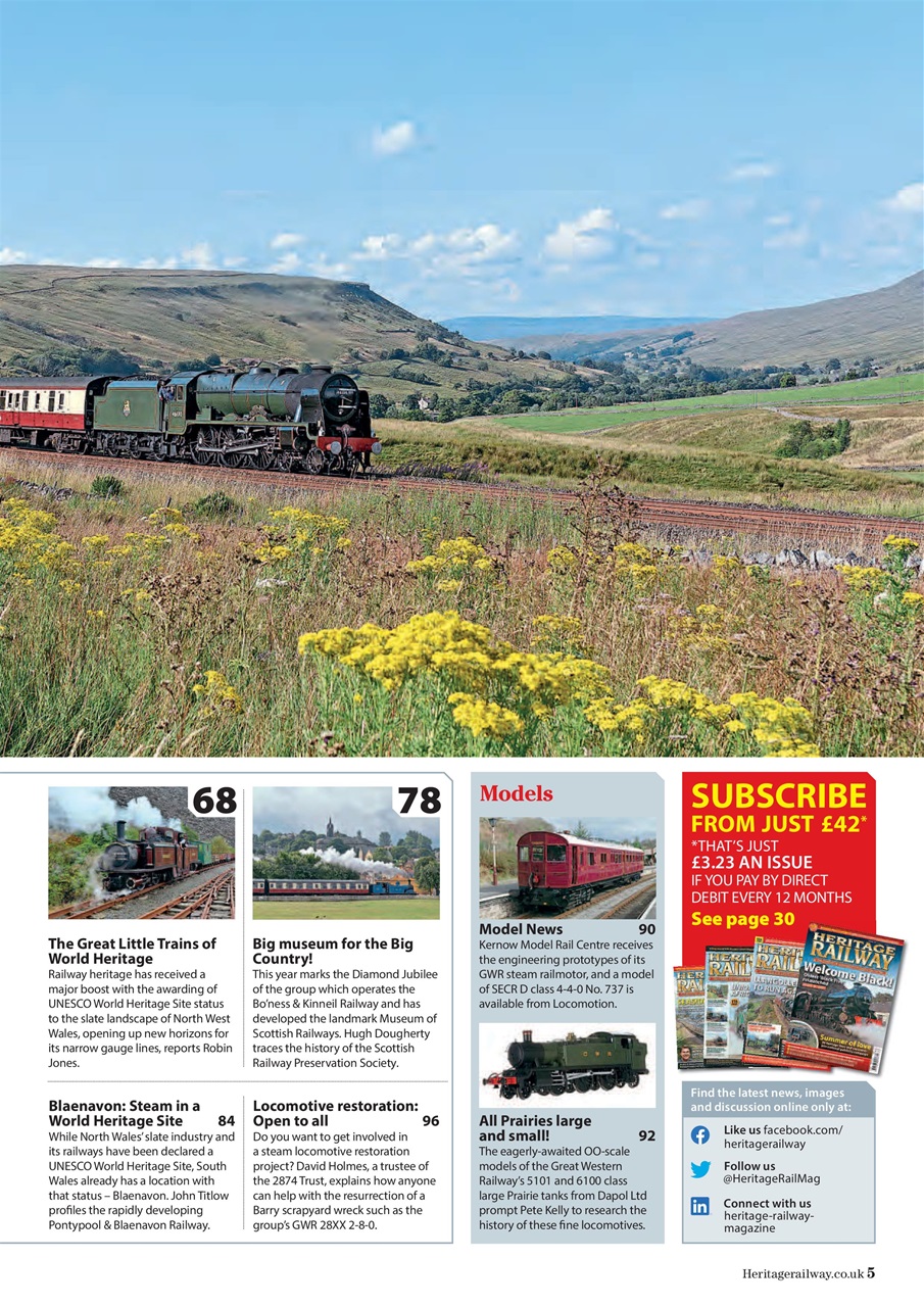 Heritage Railway Preview Pages
