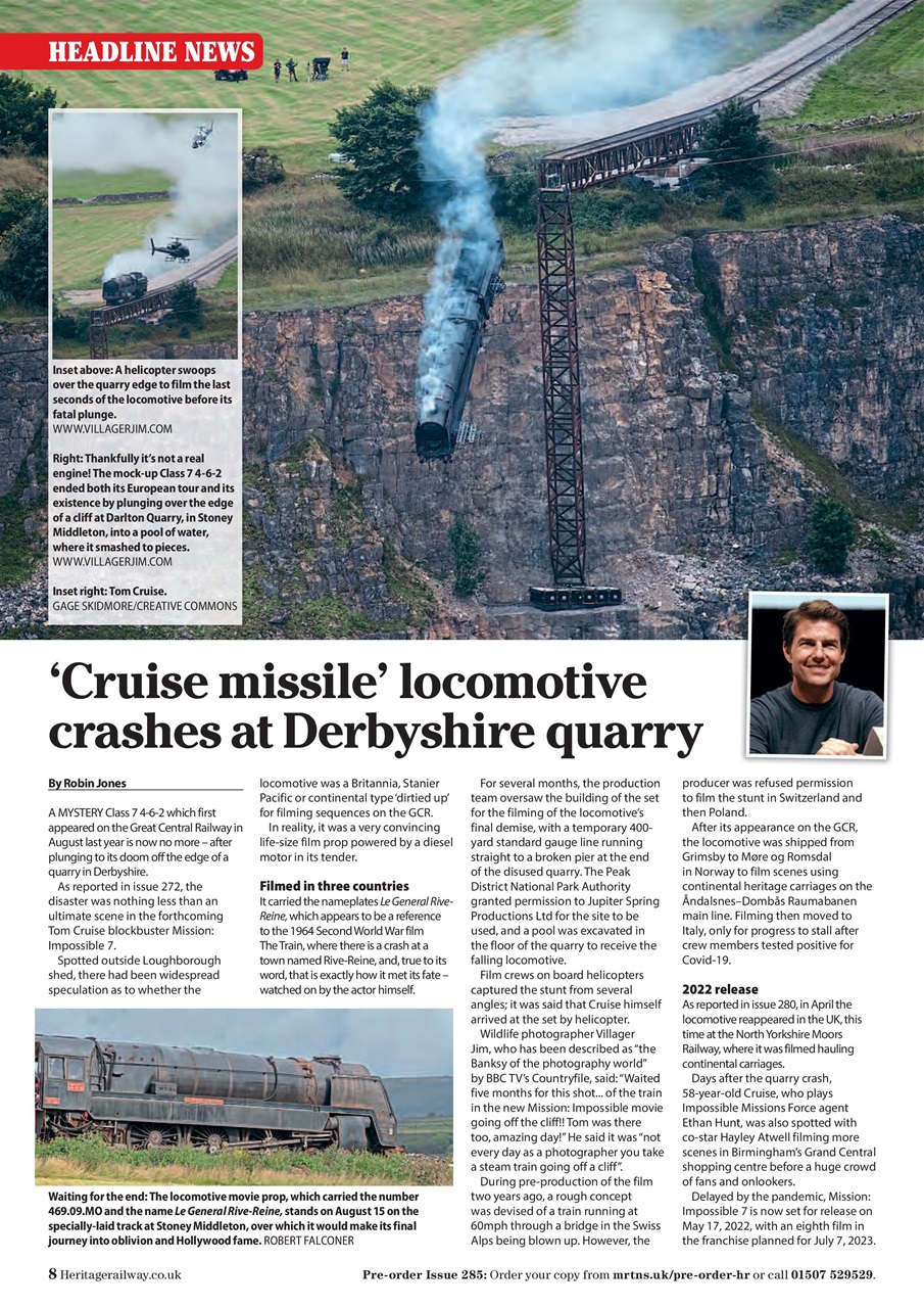 Heritage Railway Preview Pages