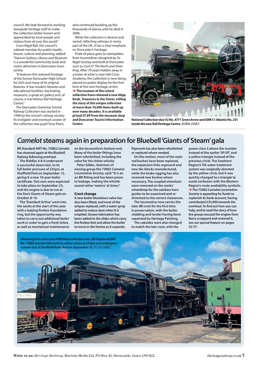 Heritage Railway Preview Pages