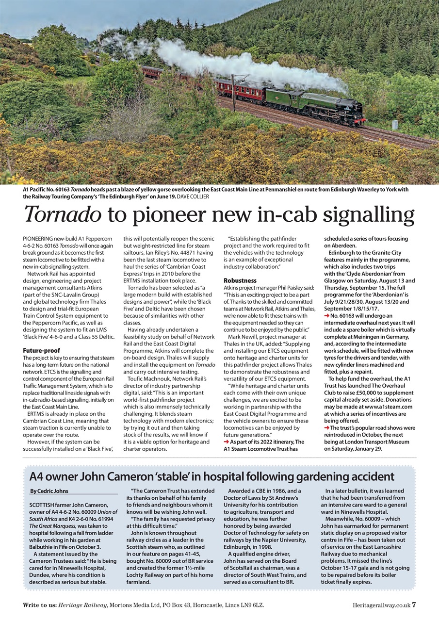 Heritage Railway Preview Pages