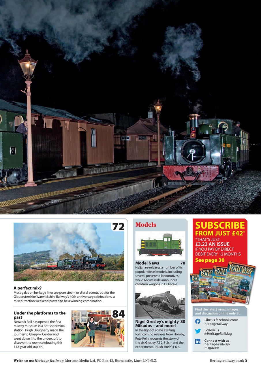 Heritage Railway Preview Pages