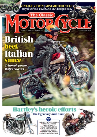 The Classic MotorCycle issue 48-8 - August 2021