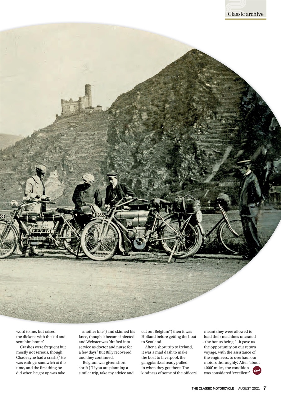 The Classic MotorCycle Preview Pages