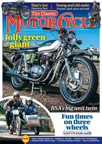 The Classic MotorCycle issue 48-12 - December 2021