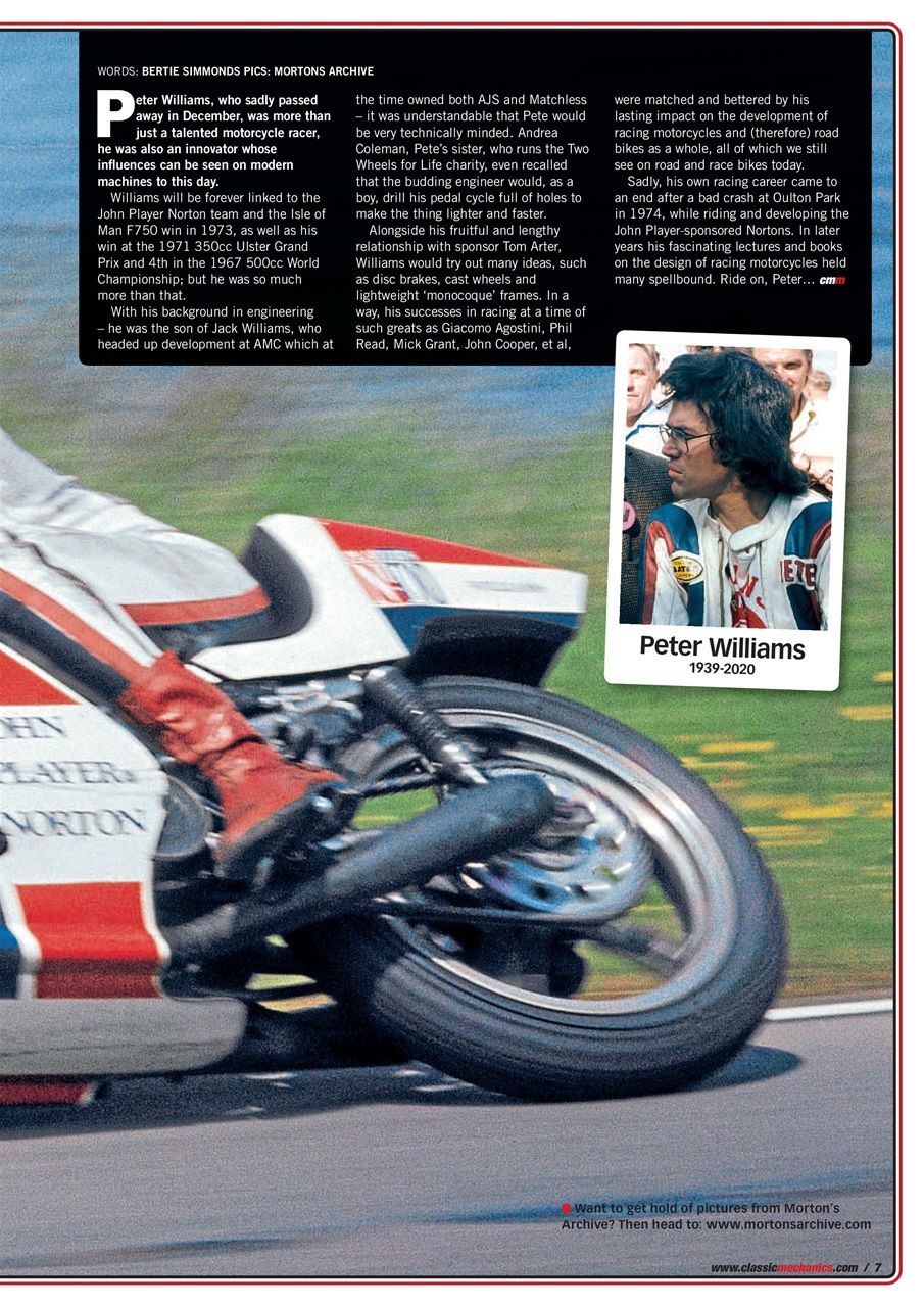 Classic Motorcycle Mechanics Preview Pages