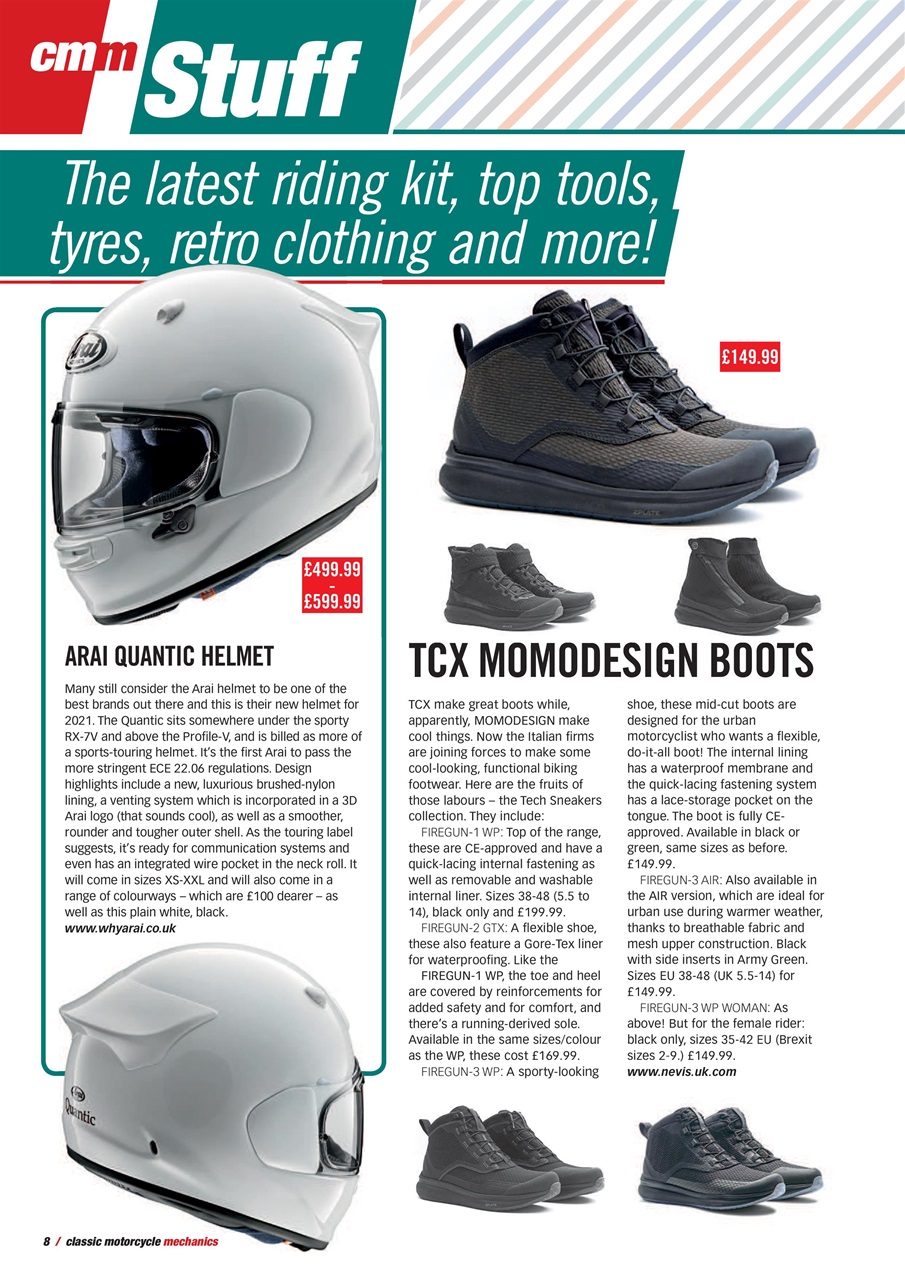 Classic Motorcycle Mechanics Preview Pages