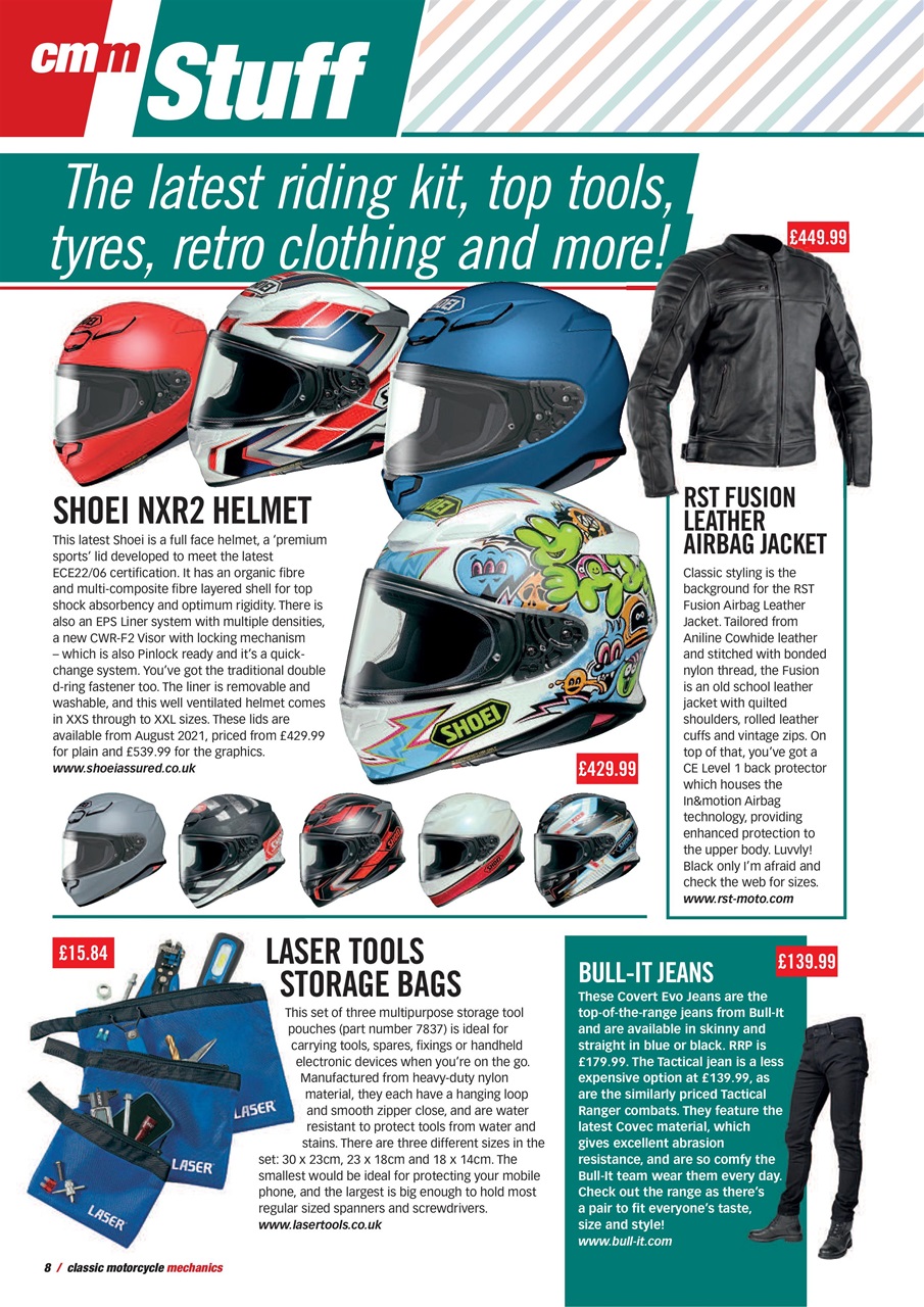 Classic Motorcycle Mechanics Preview Pages