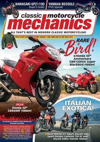 Classic Motorcycle Mechanics issue 406 - August 2021