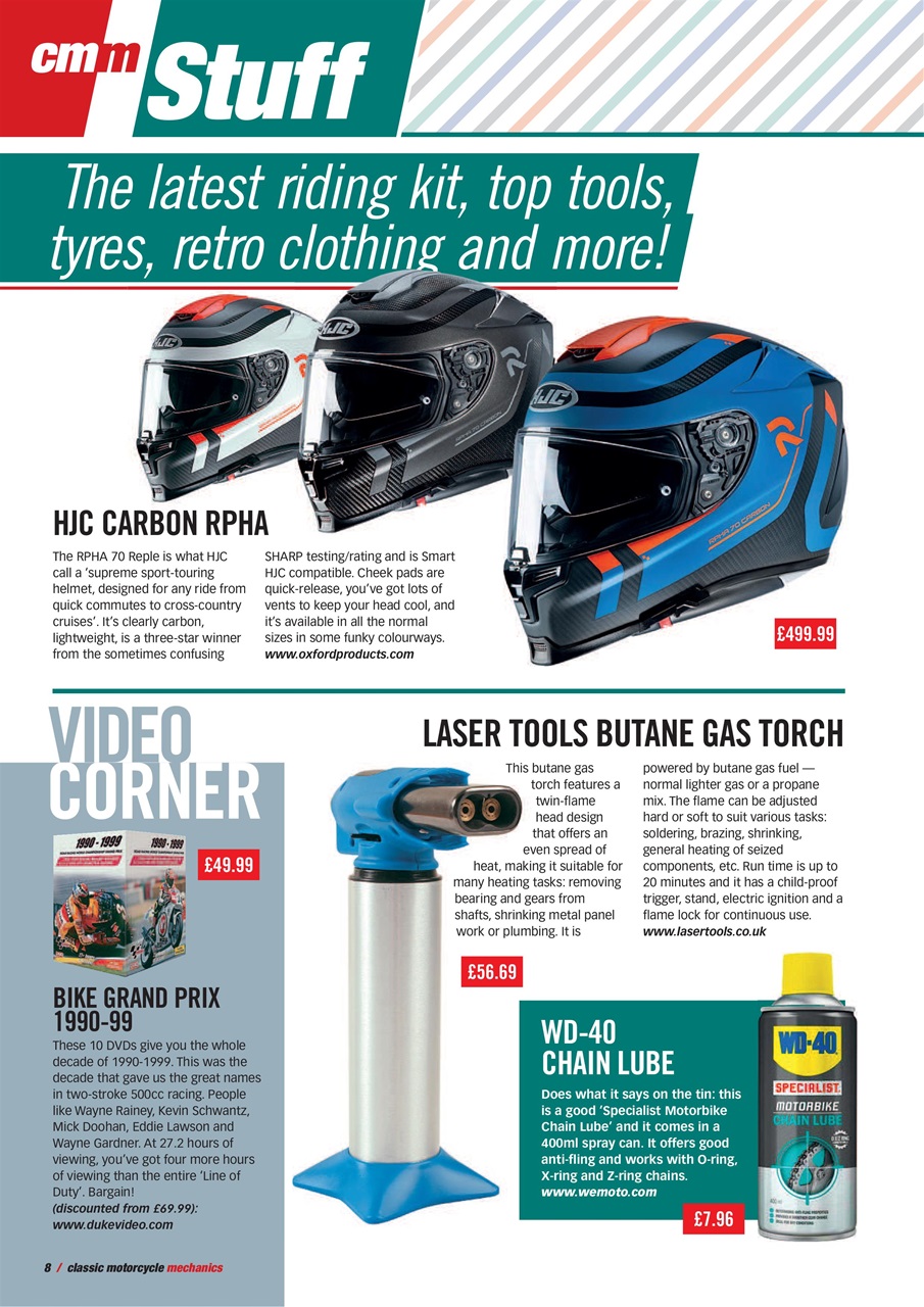 Classic Motorcycle Mechanics Preview Pages