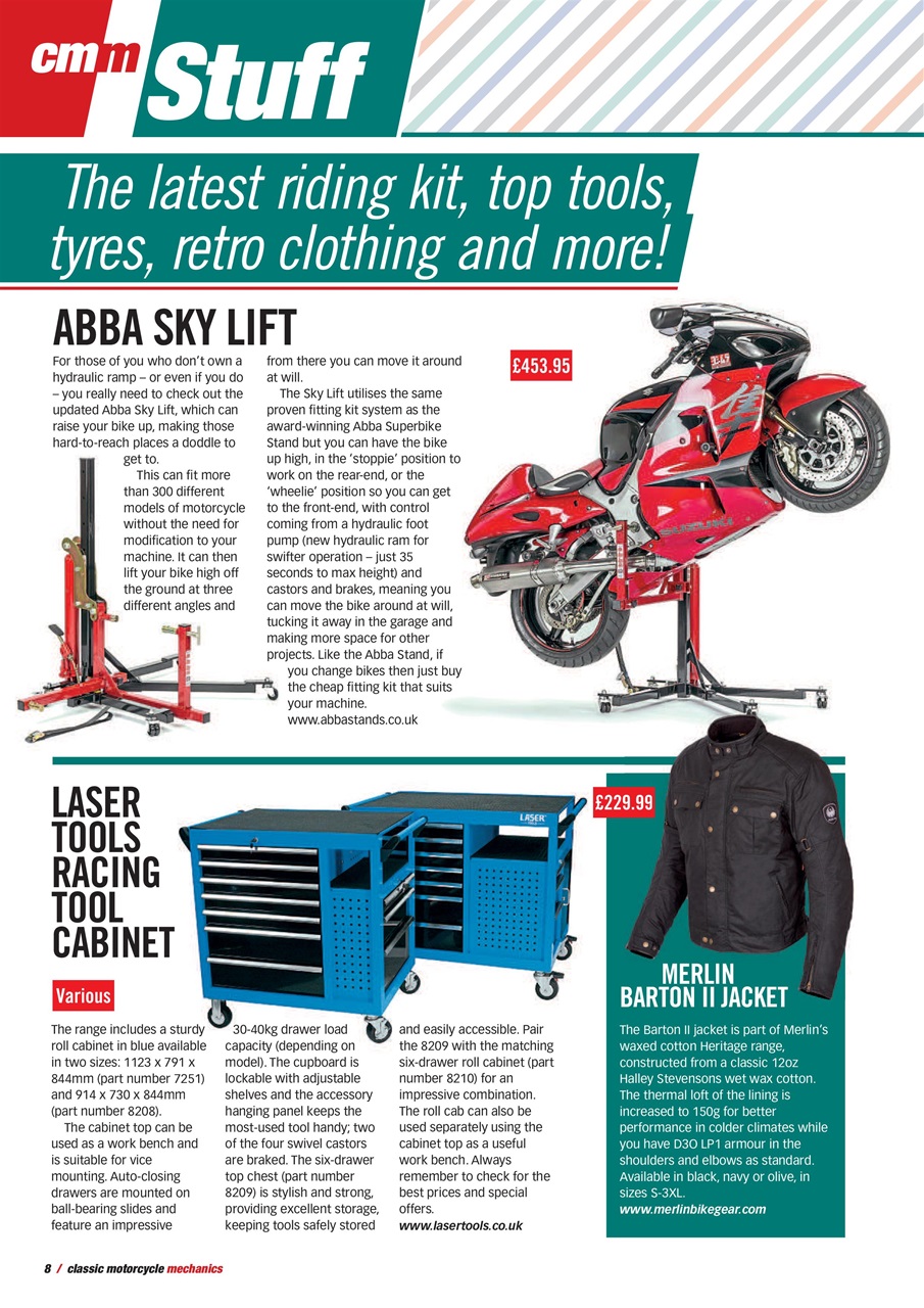 Classic Motorcycle Mechanics Preview Pages