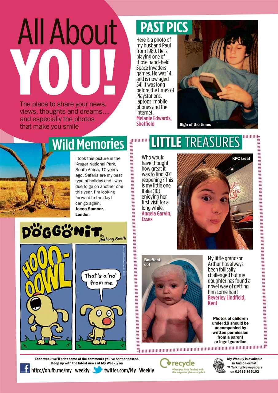 My Weekly Preview Pages