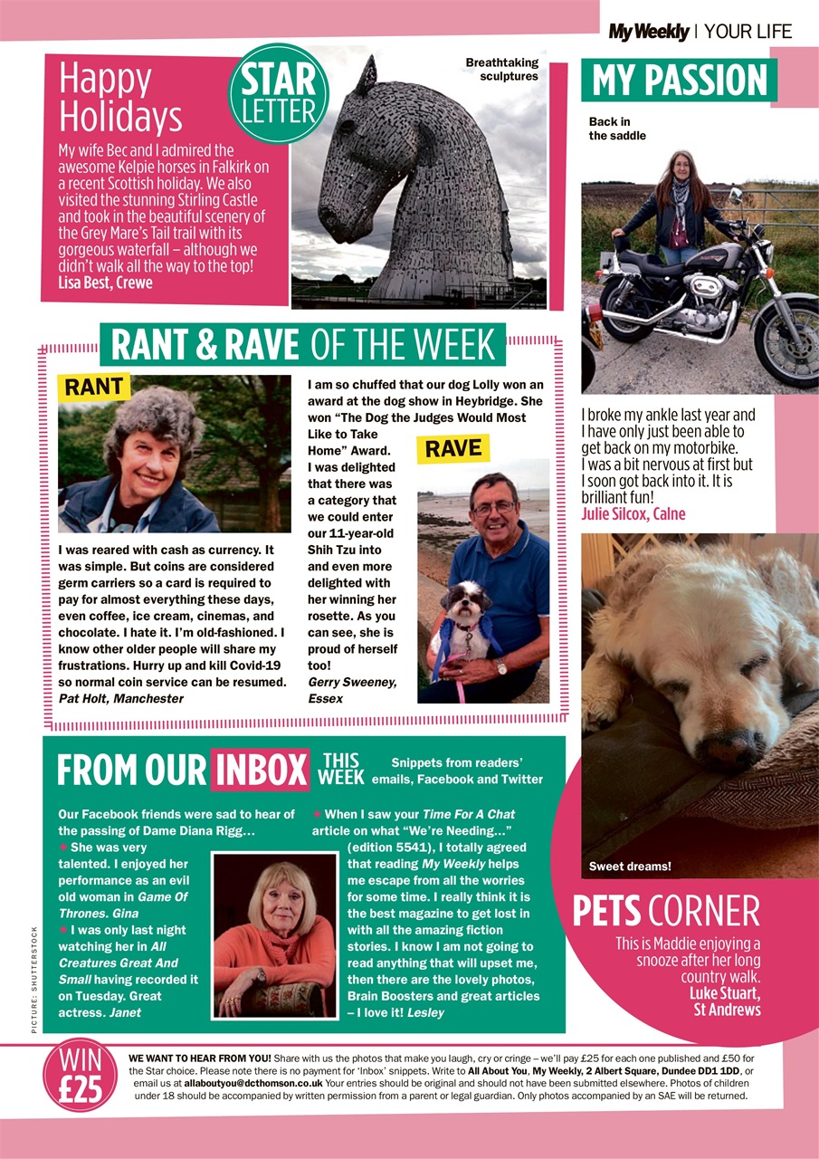 My Weekly Preview Pages