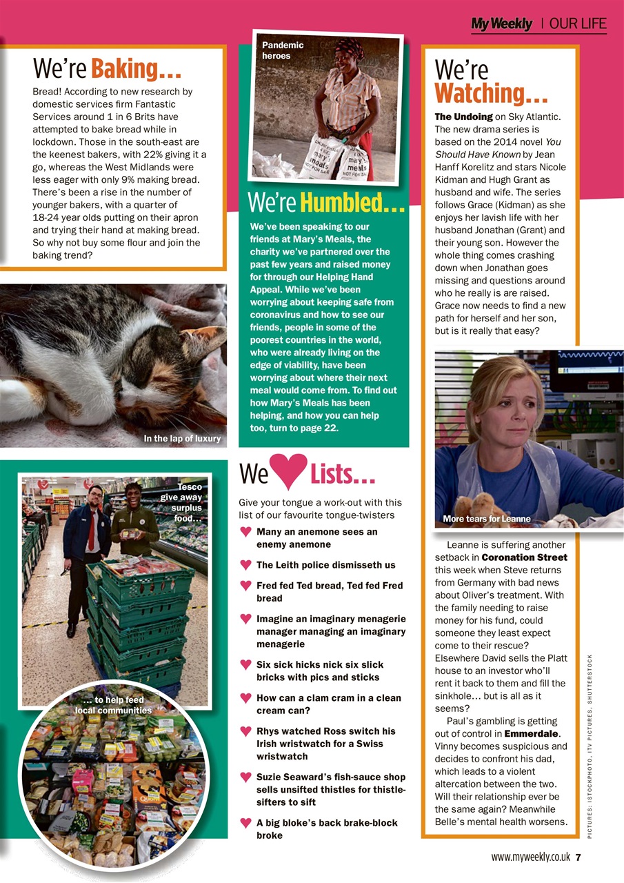 My Weekly Preview Pages