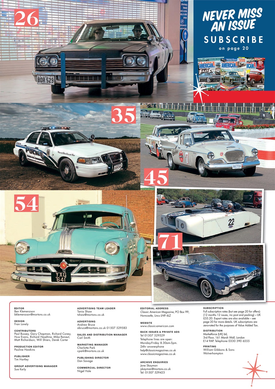Classic American Magazine Preview Pages