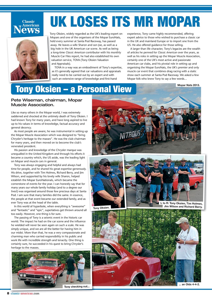 Classic American Magazine Preview Pages