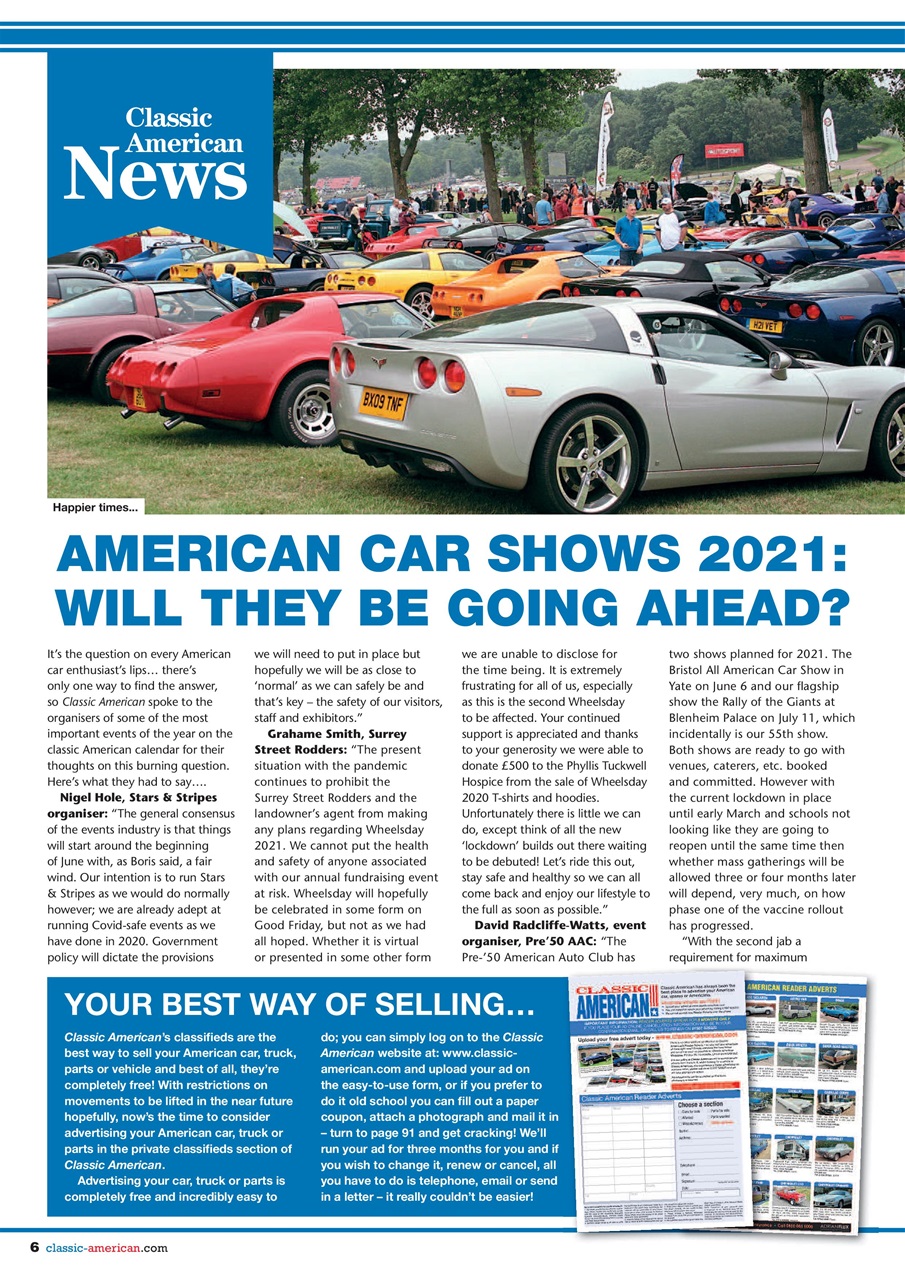 Classic American Magazine Preview Pages