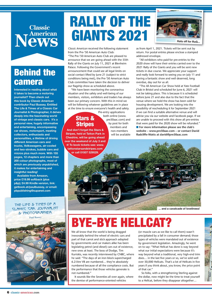 Classic American Magazine Preview Pages