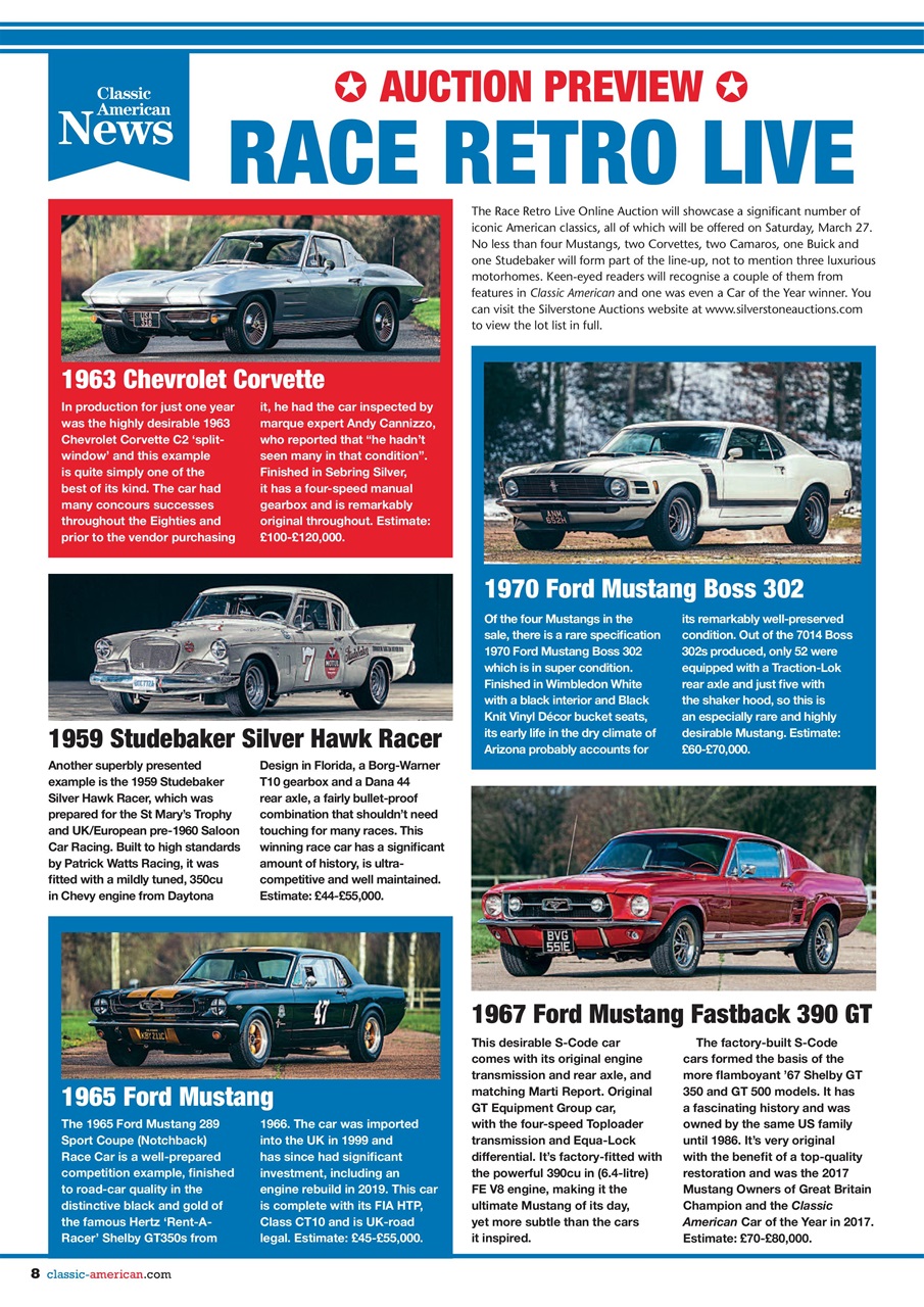 Classic American Magazine Preview Pages
